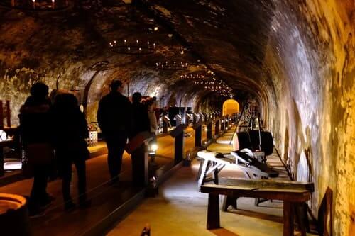 シャンパーニュカーヴ見学