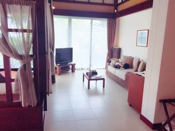 アラマンダの客室