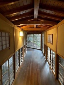 大丸別荘の廊下