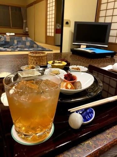 大丸別荘の夕食