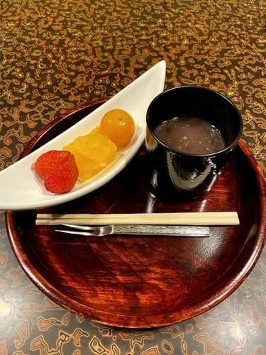 大丸別荘の夕食